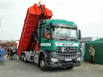 Westarp Mercedes Benz Antos Wechsellader am 24.09.17 beim Hafenfest im Bayernhafen Aschaffenburg