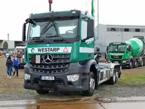 Westarp Mercedes Benz Antos Wechsellader am 24.09.17 beim Hafenfest im Bayernhafen Aschaffenburg