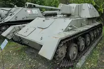 Die Selbstfahrlafette SU-76 im Zentralmuseum der russischen Streitkräfte (Moskau, Mai 2016) 
