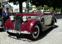 =Packard Six Convertible Coupe, Bj. 1938, 100 PS, 4015 ccm, steht anl. der ADAC Deutschland Klassik 2017 in Fulda, Juli 2017