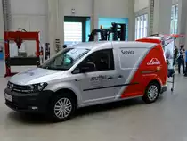 Linde Suffel VW Caddy am 24.09.17 beim Hafenfest im Bayernhafen Aschaffenburg in der Firma Suffel 