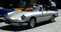 =Alfa Romeo Spider 2.0, 128 PS, Bj. 1984, gesehen anl. der ADAC Deutschland Klassik 2017 in Fulda, Juli 2017