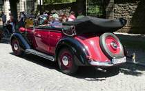 =Wanderer W 23 Cabriolet, 62 PS, Bj. 1938, gesehen anl. der ADAC Deutschland Klassik 2017 in Fulda, Juli 2017