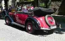 =Wanderer W 23 Cabriolet, 62 PS, Bj. 1938, gesehen anl. der ADAC Deutschland Klassik 2017 in Fulda, Juli 2017