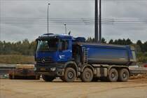 . Mercedes Benz Arocs Kipper, aufgenommen am 04.10.2017.