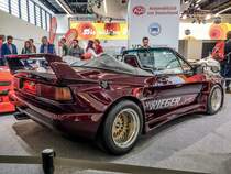 VW Scirocco I, getunt von Rieger. Aufname: Frankfurt Motor Show 2017, Sonderausstattung: Die wilden 70er (The Wild 70's).