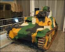 Ein leichter Kampfpanzer Praga AH-IV (Baujahre 1935) in Armeemuseums VHU Lešany am 7.10.2017