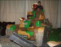 Ein leichter Kampfpanzer Skoda LT 35 (Baujahre 1935)Kanone 3,7mm + 2x schveres Maschinengewehr ZB M37, in Armeemuseums VHU Lešany am 7.10.2017