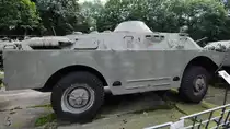 Der voll amphibische Spähpanzer BRDM-2 im Museum der polnischen Armee. (Warschau, August 2011)