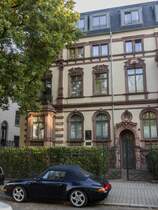 Porsche 911 (993) Cabriolet in Frankfurt-Westend am 22.09.2017.