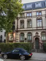 Porsche 911 (993) Cabriolet in Frankfurt-Westend am 22.09.2017.