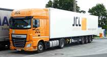 =DAF XF - Sattelzug von JCL rastet im Juli 2017 an der A 3