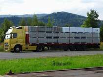 VOLVO-520 im Bereich des Bahnhof Treibach-Althofen; 170908