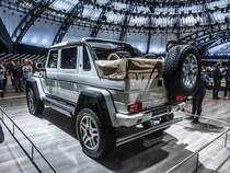 Mercedes-Maybach G 650 Landaulet (Rückansicht) auf der IAA 2017 Frankfurt Motor Show (September 2017).