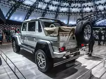 Mercedes-Maybach G 650 Landaulet (Rückansicht) auf der IAA 2017 Frankfurt Motor Show (September 2017).