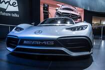 Mercedes-AMG Project One auf der IAA 2017 Frankfurt Motor Show (September 2017).