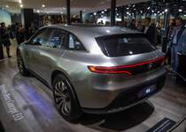 Mercedes-Benz Concept EQ (Rückansicht) auf der IAA 2017 Frankfurt Motor Show (September 2017).