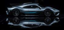 Seitenansicht: Mercedes-AMG Project One auf der IAA 2017 Frankfurt Motor Show (September 2017).