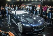 Mercedes-Maybach 6 Cabriolet, ausgestellt  auf der IAA 2017 Frankfurt Motor Show (September 2017).