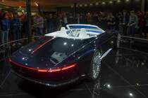 Mercedes-Maybach 6 Cabriolet (Rückansicht), ausgestellt  auf der IAA 2017 Frankfurt Motor Show (September 2017).