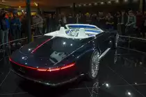 Mercedes-Maybach 6 Cabriolet (Rückansicht), ausgestellt  auf der IAA 2017 Frankfurt Motor Show (September 2017).