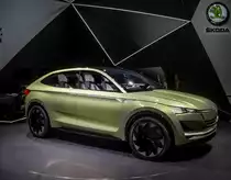 Skoda Vision E auf der IAA 2017 Frankfurt Motor Show (September 2017).