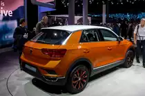 VW T-Roc gesehen auf der IAA 2017 Frankfurt Motor Show (September 2017).