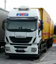 =Iveco - Hängerzug von rastet im Juli 2017 an der A 3