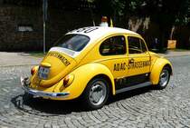 =VW Käfer des ADAC steht in Fulda anl. der ADAC Deutschland Klassik 2017, Juli 2017