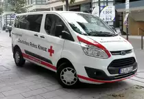 =Ford Transit des DRK steht im Juli 2017 in Fulda