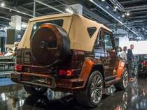 (Startech) IMSA G 63 AMG Convertible (Rückansicht) auf dem Basis des Mercedes-Benz G-Klasse. Aufnahme: IAA 2017 Frankfurt Motor Show (September 2017).