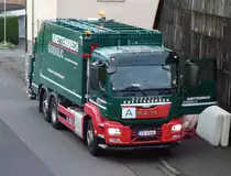 =MAN von Knettenbrech & Gurdulic steht zur Sperrmüllabholung in Petersberg, Juli 2017