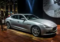 Maserati Quattroporte Facelift. Aufnahme: IAA 2017 Frankfurt Motor Show (September 2017).