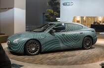 Thunder Power Sedan. Aufnahme: IAA 2017 Frankfurt Motor Show (September 2017).