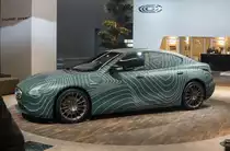 Thunder Power Sedan. Aufnahme: IAA 2017 Frankfurt Motor Show (September 2017).