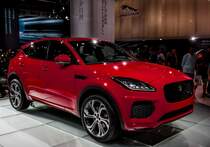 Jaguar E-Pace. Aufnahme: IAA 2017 Frankfurt Motor Show (September 2017).