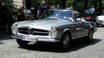 =MB 280 SL, 170 PS, Bj. 1970, unterwegs in Fulda anl. der ADAC Deutschland Klassik 2017, Juli 2017