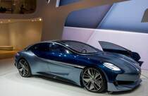 Borgward Isabella Concept, gesehen auf der IAA 2017 Frankfurt Motor Show (September 2017).