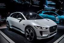 Jaguar I-Pace Concept, gesehen auf der IAA 2017 Frankfurt Motor Show (September 2017).