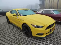 Ford Mustang 5.0 beim Internationalen Mustang Meeting in Ettelbrück (Lux.), 15.10.2017