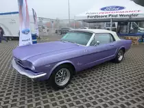 Ford Mustang Cabrio (1964) beim Internationalen Mustang Meeting in Ettelbrück (Lux.), 15.10.2017