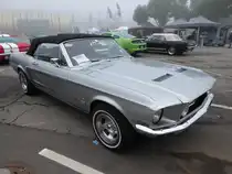 Ford Mustang Cabrio (1968) beim Internationalen Mustang Meeting in Ettelbrück (Lux.), 15.10.2017
