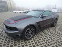 Ford Mustang GT beim Internationalen Mustang Meeting in Ettelbrück (Lux.), 15.10.2017