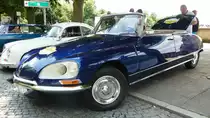 =Citroen DS 21 Cabrio, 109 PS, Bj. 1967, steht in Fulda anl. der ADAC Deutschland Klassik 2017, Juli 2017