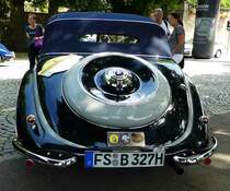 =BMW 327/28 Sport Kabriolett, 80 PS, Bj. 1939, gesehen anl. der ADAC Deutschland Klassik 2017 in Fulda, Juli 2017