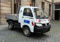 =Pfau unijet 4x4 steht im Juli 2017 im Schloßhof von Fulda