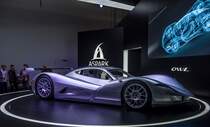 Aspark Owl (Seitenansicht), Elektro Hypercar aus Japan. Foto: IAA 2017 Frankfurt Motor Show (September 2017).