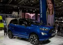 Ford Ecosport ST. Foto: IAA 2017 Frankfurt Motor Show (September 2017).