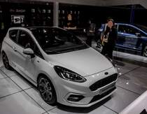 Ford Fiesta (Gen 7). Foto: IAA 2017 Frankfurt Motor Show (September 2017). Das Bang & Olufsen SOund System hat einen super Klang!
