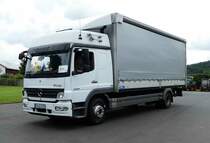 =MB Atego 1224 steht im September 2017 in Buttlar zur Entladung